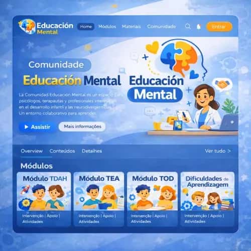 Comunidad Exclusiva de Especialistas en TDAH y TEA